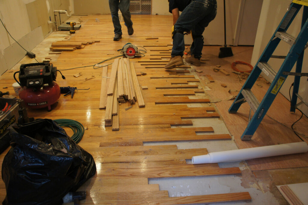 Hardwood Flooring Repair